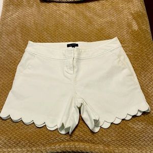 The Limited Scalloped Shorts